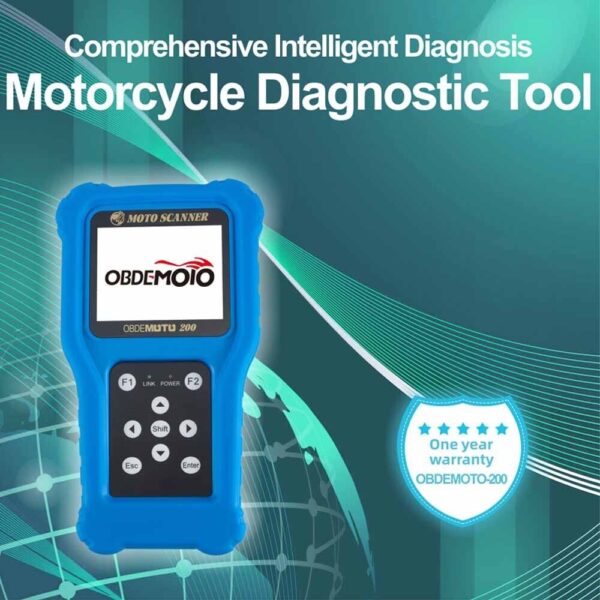 OBDEMOTO200 EFI Motorcycle OBD2 Scanner Diagnostic Tool Scooter Scan Fault Code - Image 6