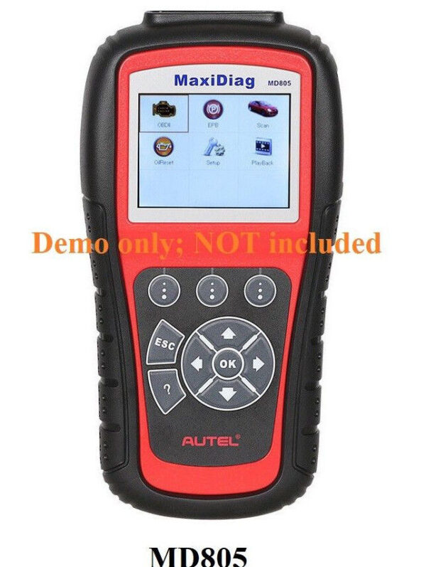 OBDII OBD2 Cable Compatible with Autel MaxiDiag MD805 Auto Diagnostic Scanner - Image 4