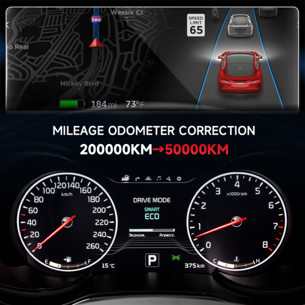 OBDPROG M500 Car Odo-meter Mileage Correction Tool OBD2 Code Reader Engine Check - Image 3