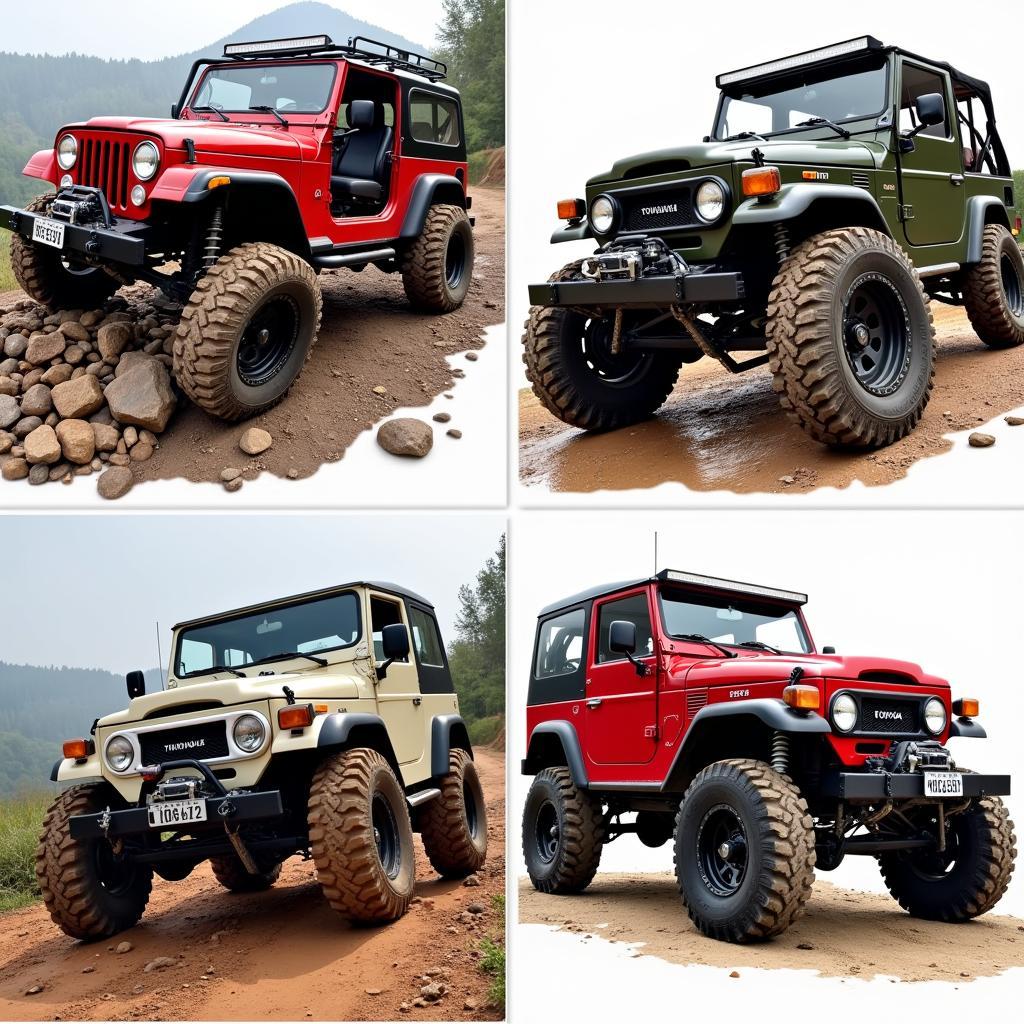 Different Off-Road Car Types