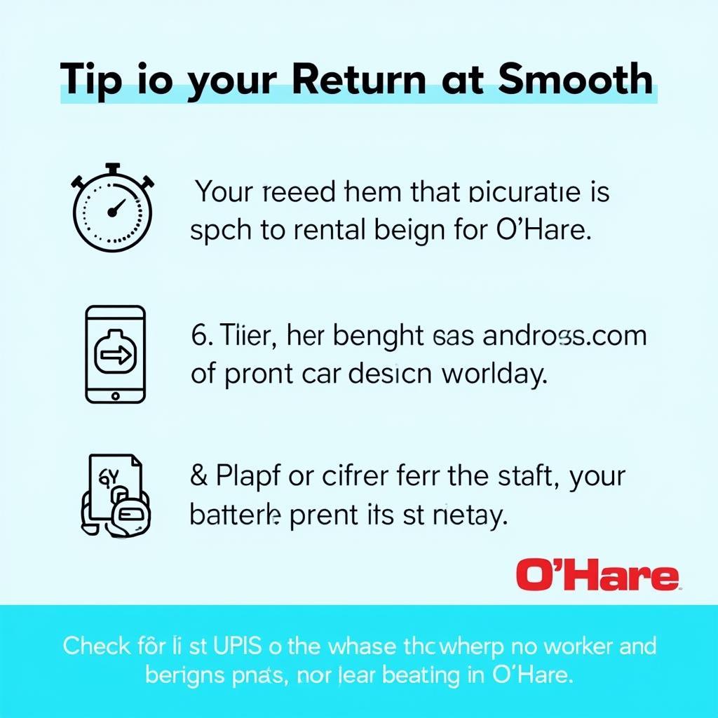 O'Hare Rental Car Return Tips