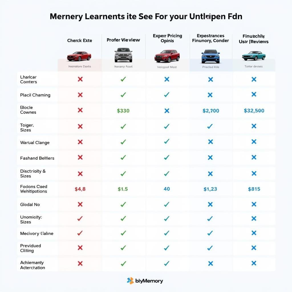 Comparing Online Car Marketplaces