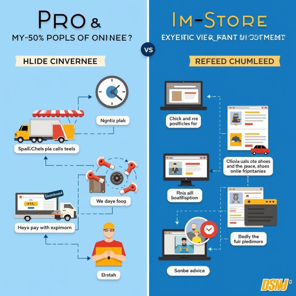 Online vs. In-Store Car Parts Purchase