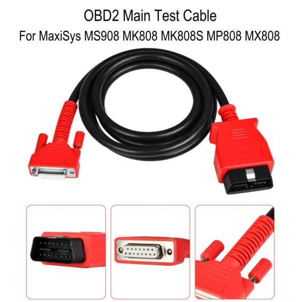 Original Main Test Cable For Autel MaxiSys MK808Z MS908 Mini MS905 DS808 Scanner