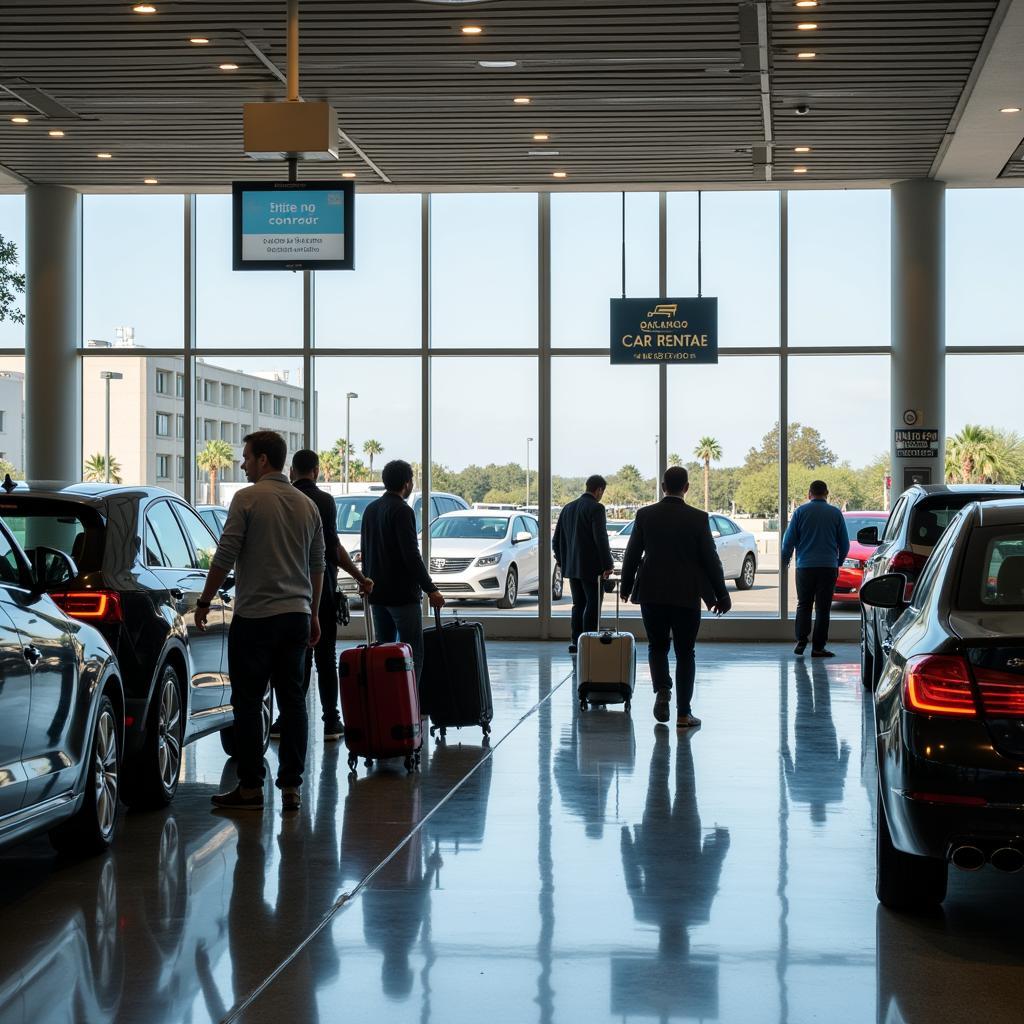 Orlando Airport Car Rental Pickup