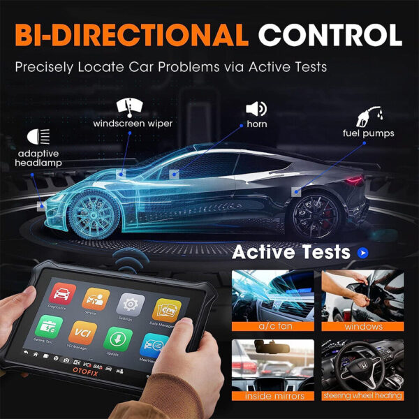 OTOFIX D1 Auto Bidirectional OBD2 Scanner Full System Diagnostic Tool Key Coding - Image 4