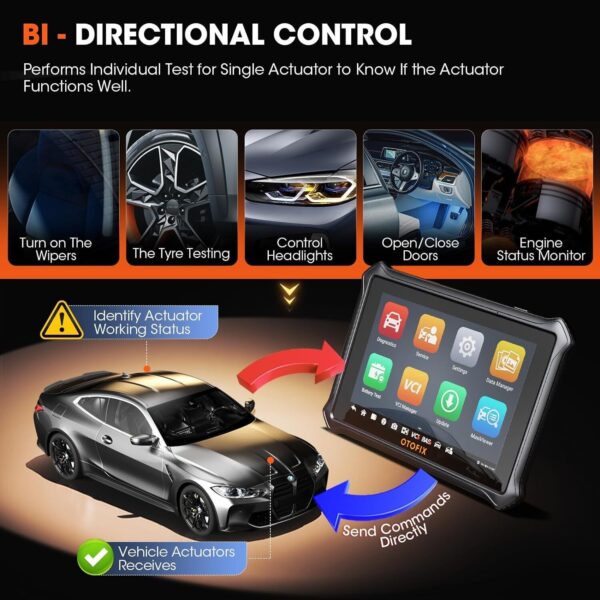 OTOFIX D1 Lite Bidirectional OBD2 Scanner Full System Diagnostic Tool Kёy Coding - Image 4