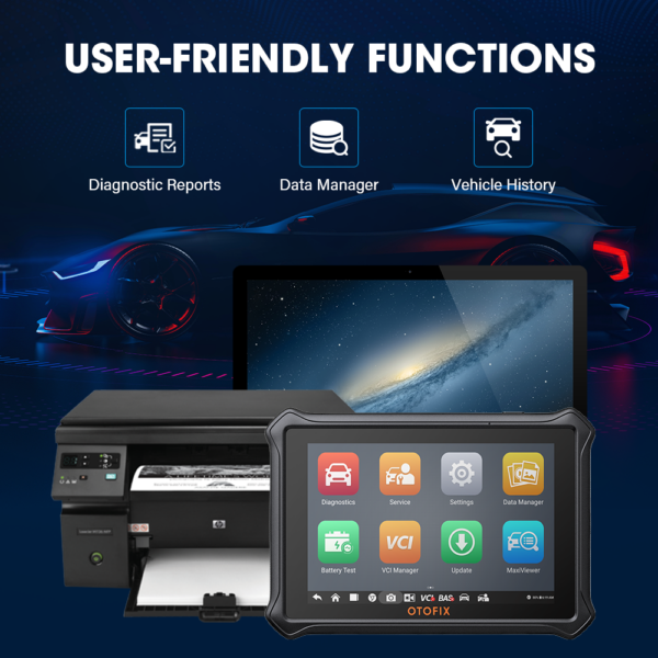 OTOFIX D1 LITE OBD2 Bidirectional Scanner Full System Diagnostic K Coding - Image 6