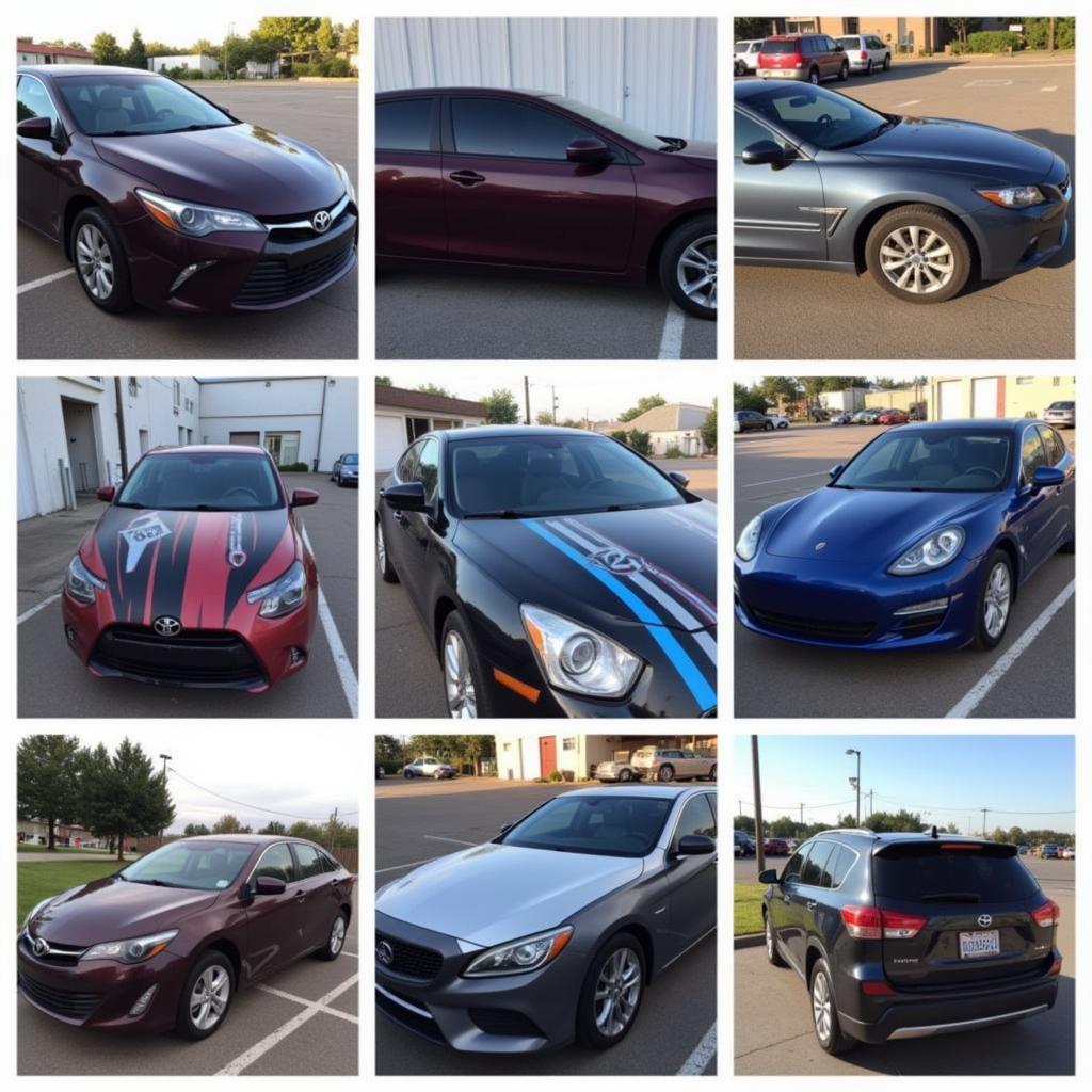 Examples of Partial Car Wraps