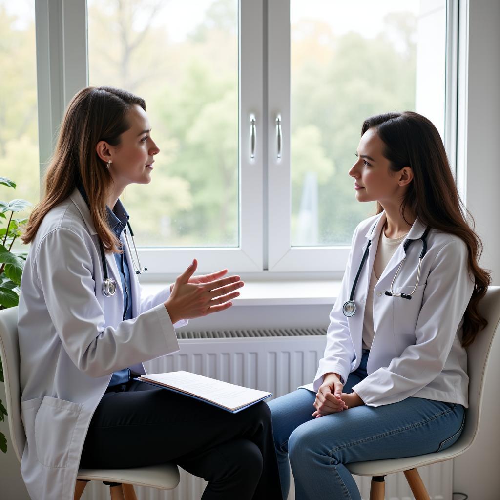 Patient and Doctor Discussing Health Plan