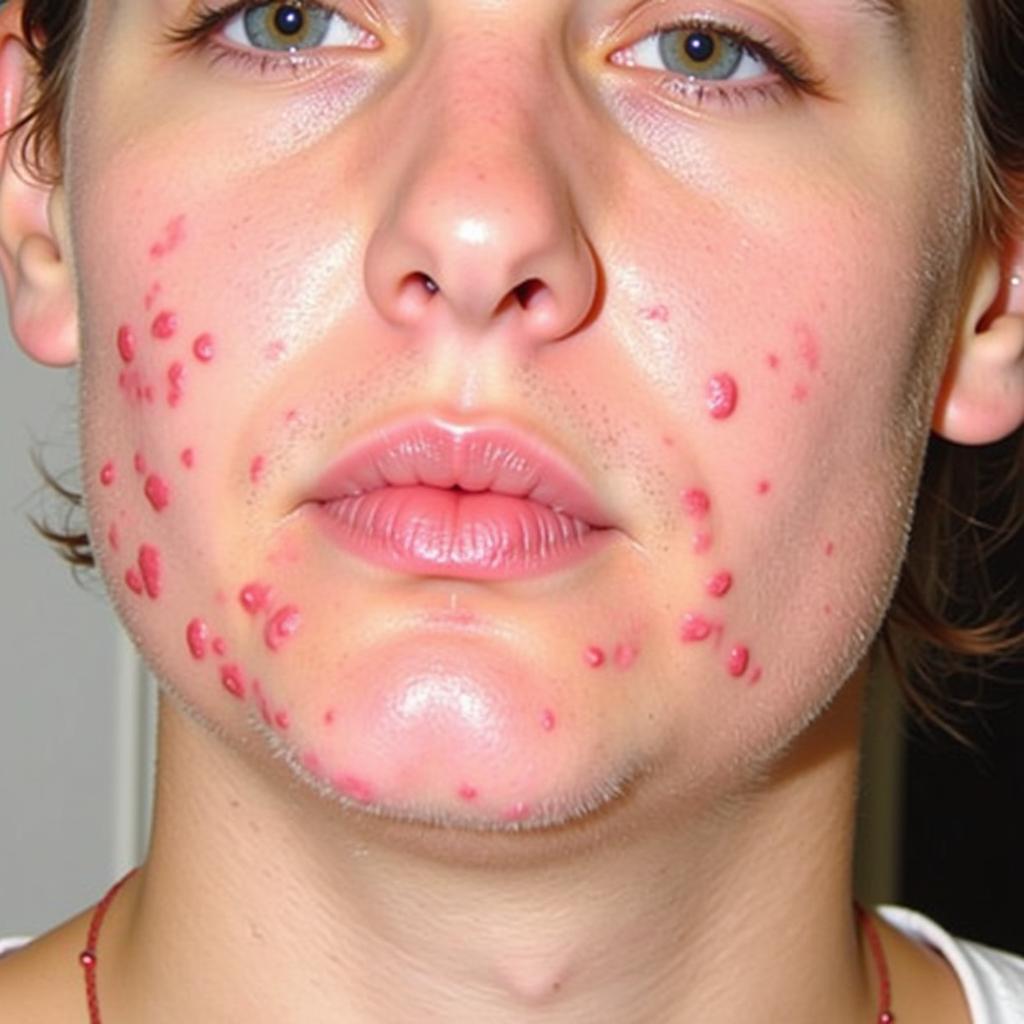 Perioral Dermatitis Symptoms around the Mouth