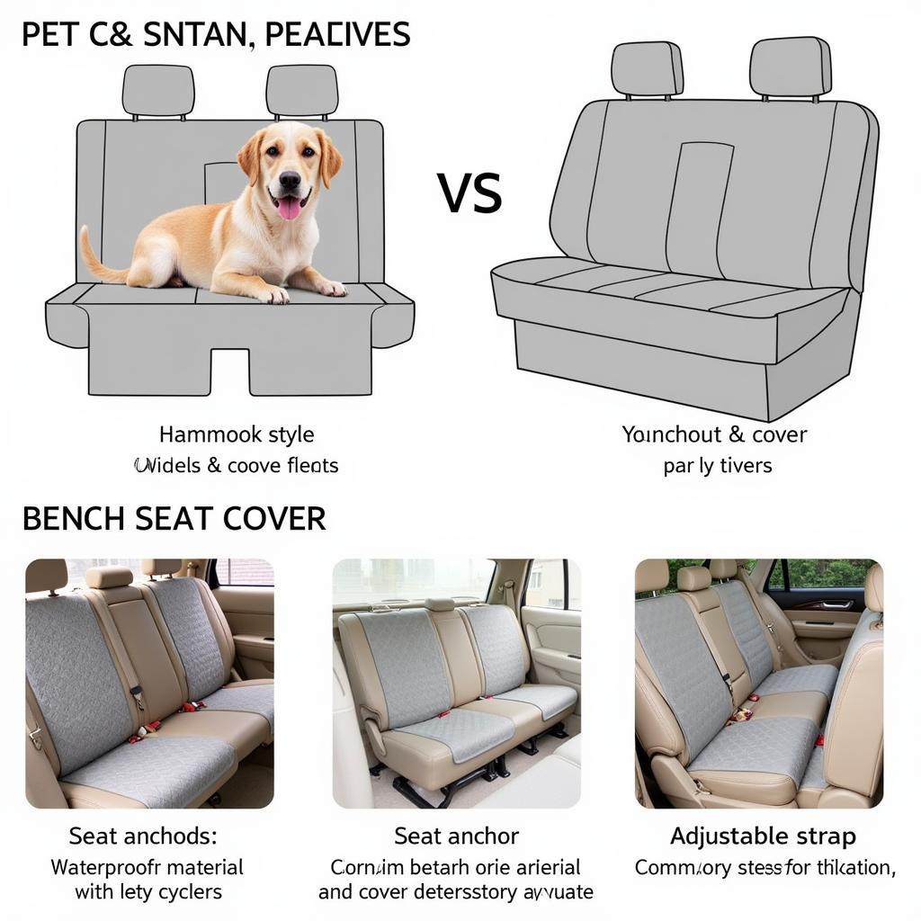 Different Types of Pet Car Seat Covers