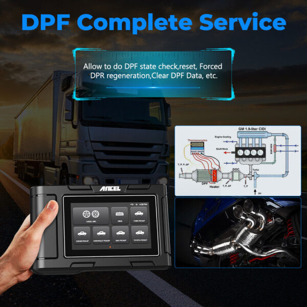 Pickup Diesel Truck Scanner OBD2 Diagnostic for Toyota Ford Chrysler GM ISUZU - Image 6