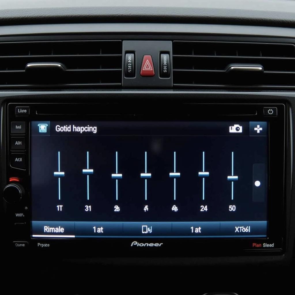 Pioneer Car Stereo Equalizer Settings