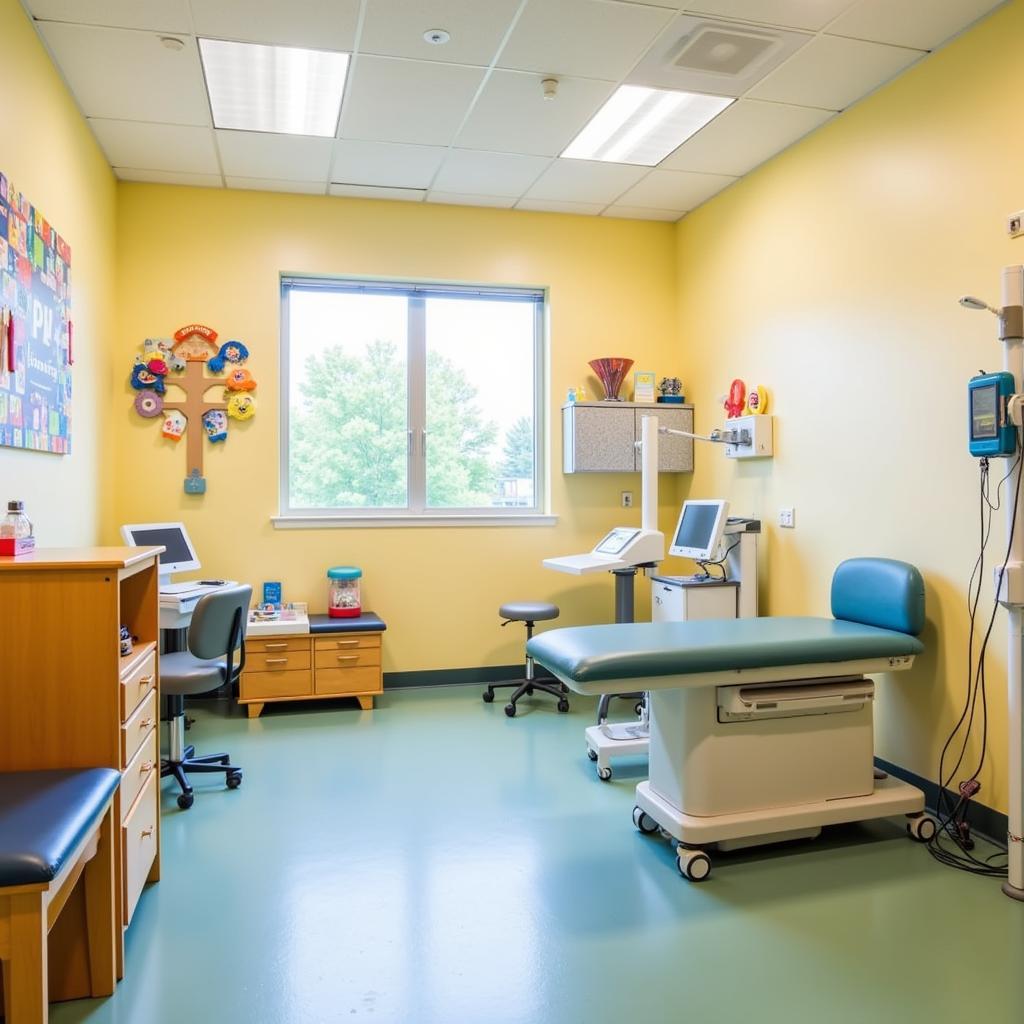 Child-Friendly Exam Room at PM Pediatrics