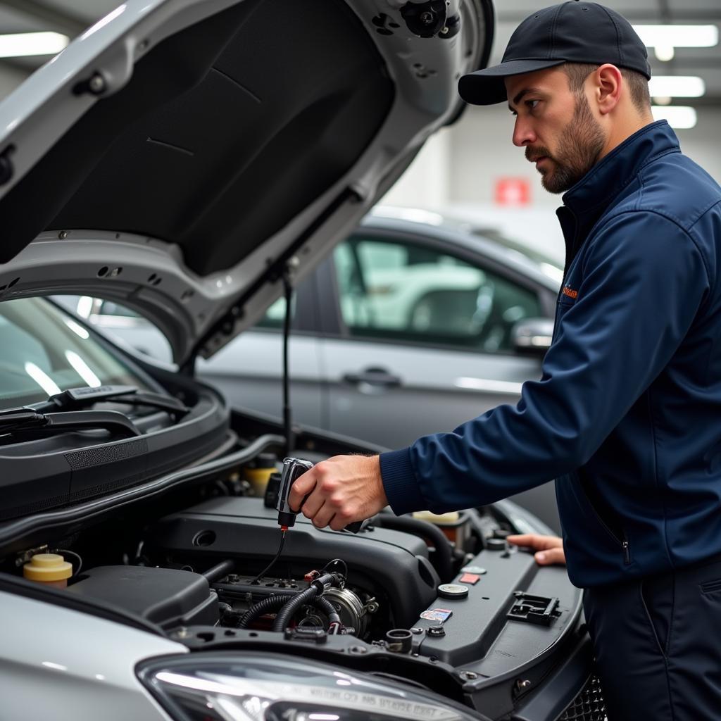 Inspecting a Pre-Owned Car