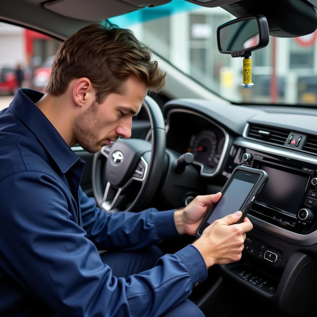 Pre-Purchase Inspection with Dealer Scanner