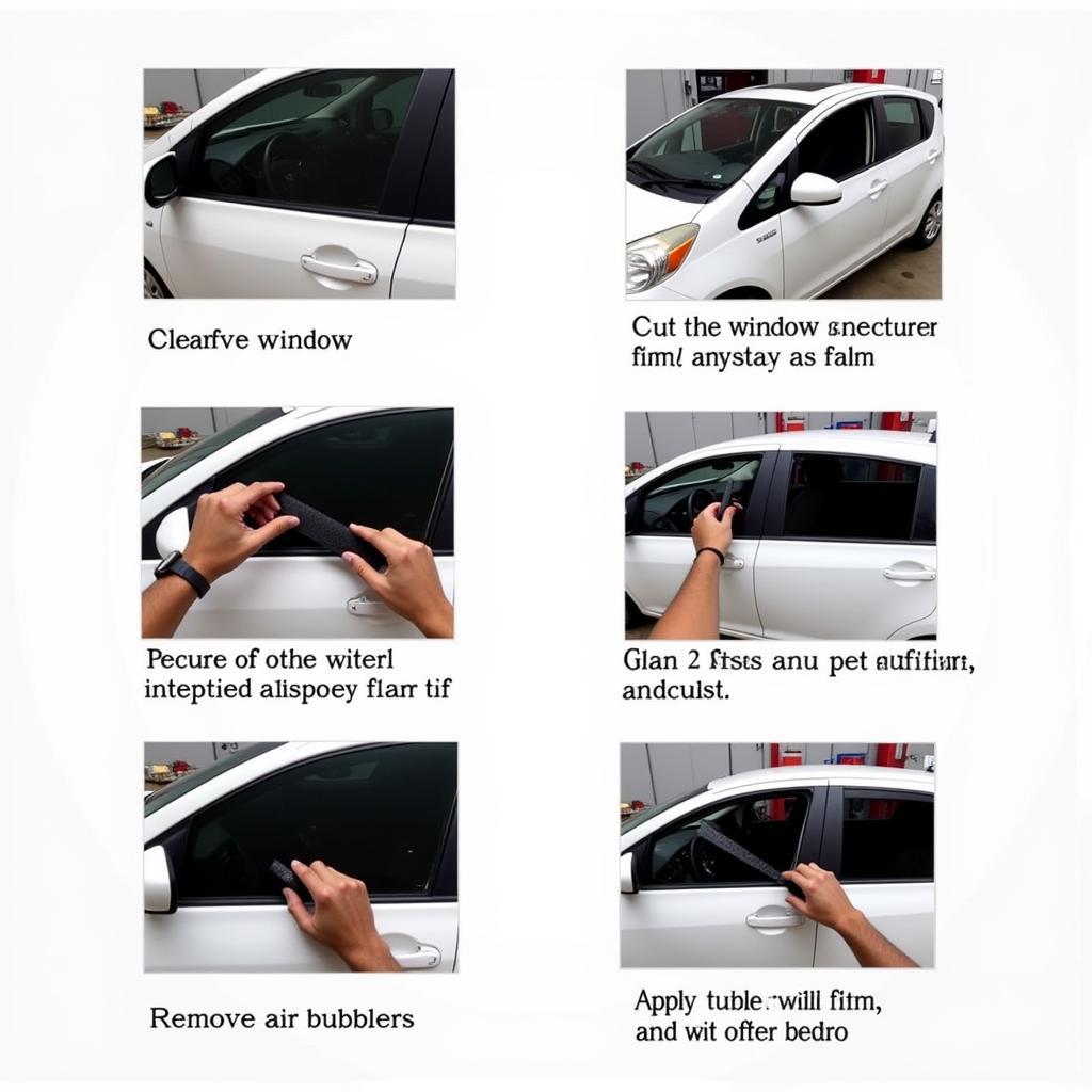 Professional Car Window Tinting Installation Process