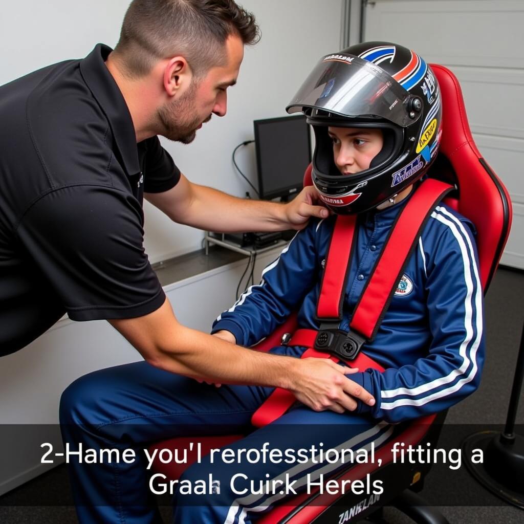 Professional Race Car Seat Fitting