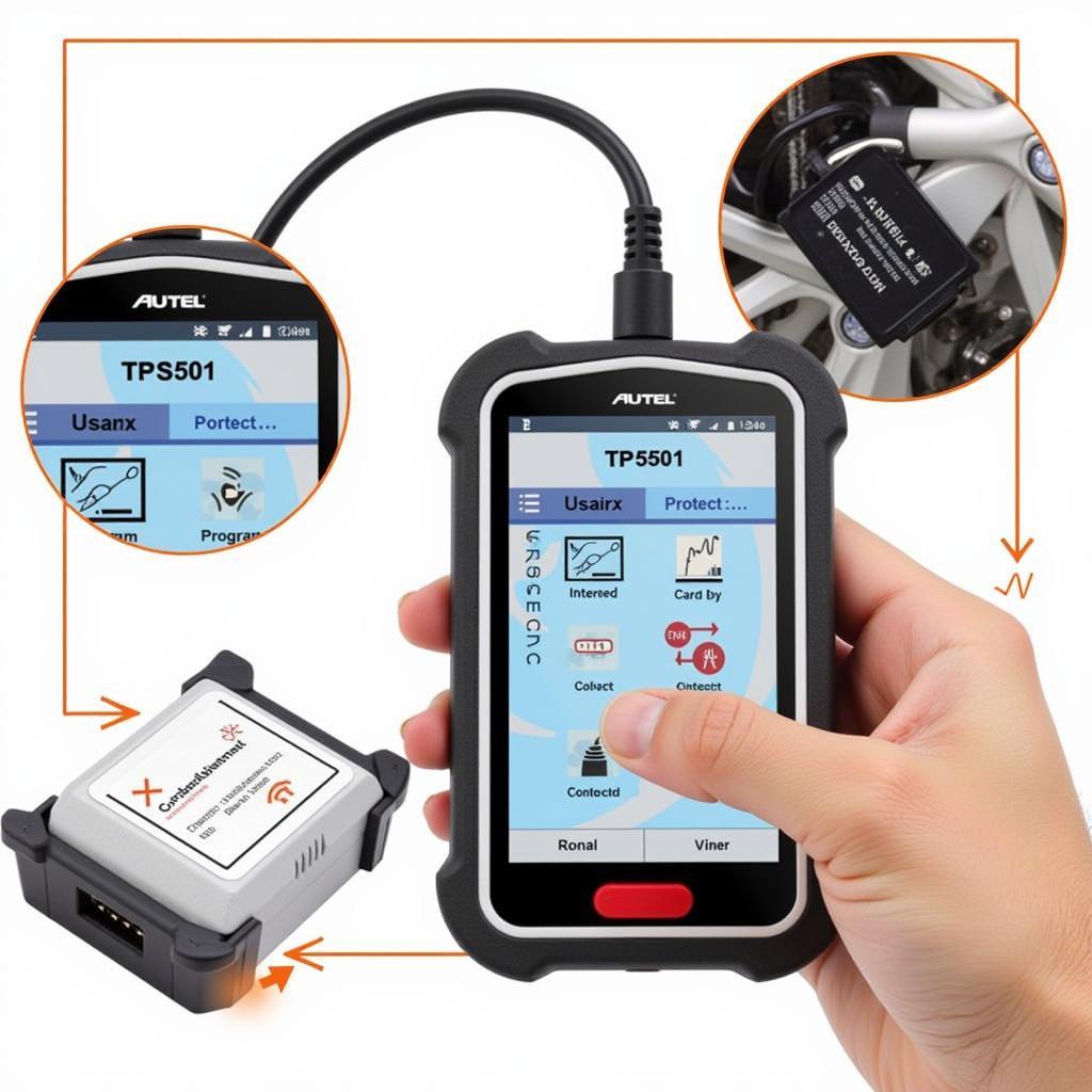 Programming Autel MX-Sensors using the TS501 TPMS tool