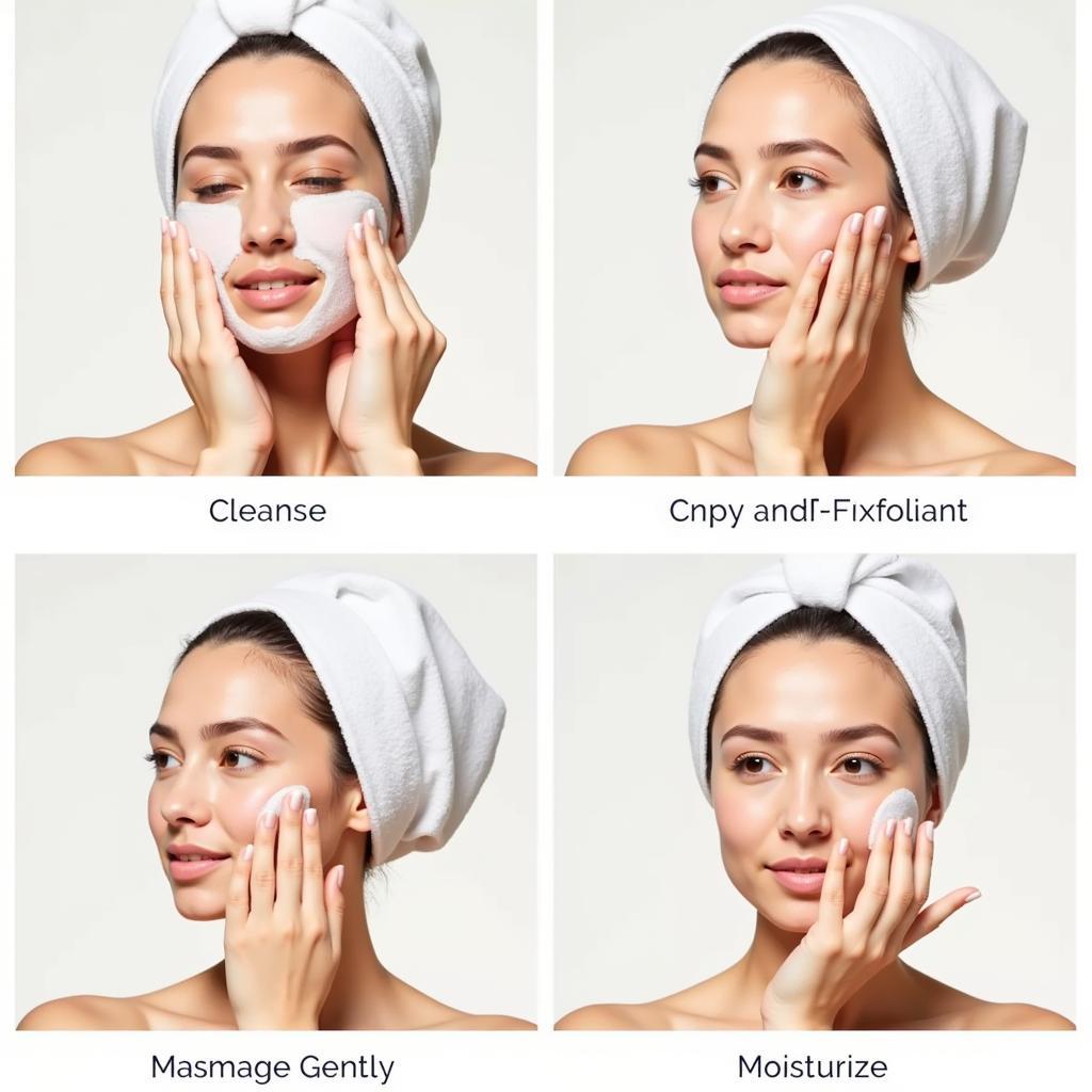 Demonstrating the Correct Exfoliation Technique