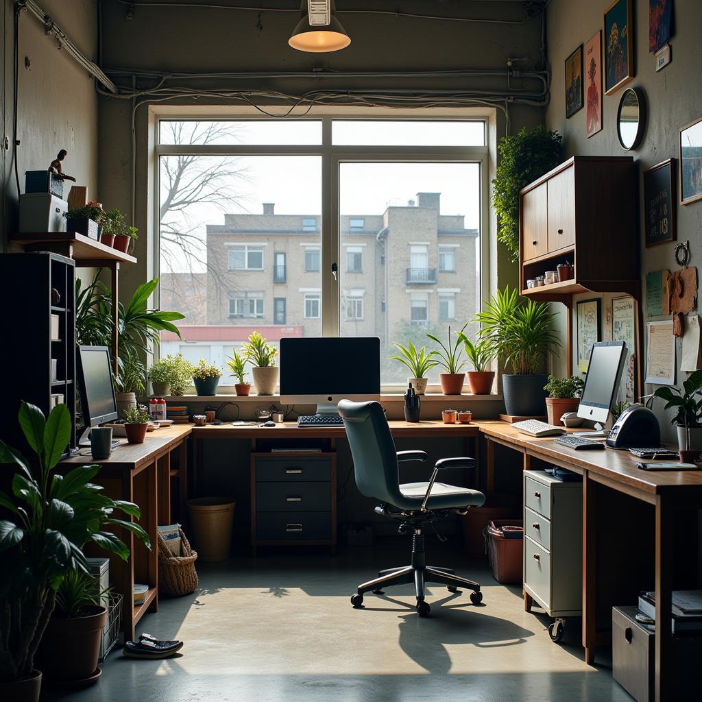 Quiet Automotive Workplace