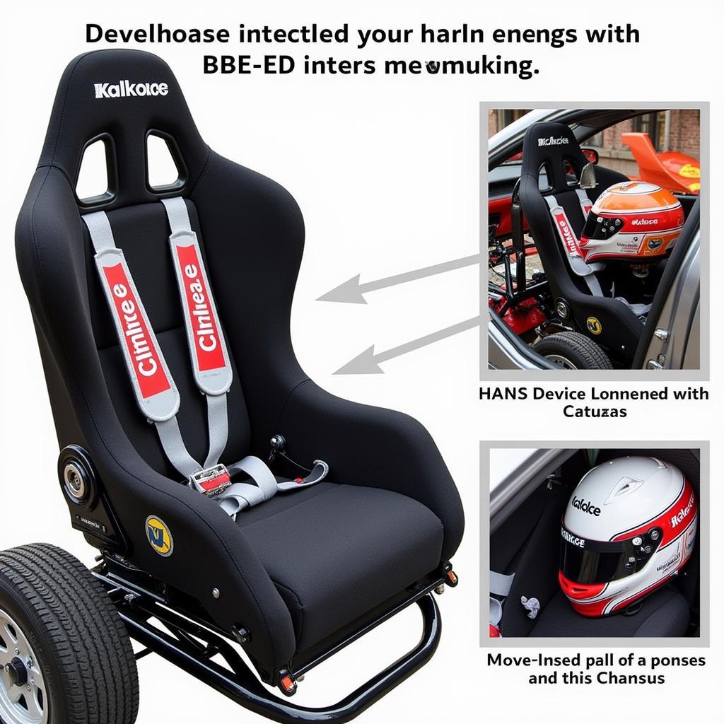 Race Car Seat HANS Compatibility and Mounting Points