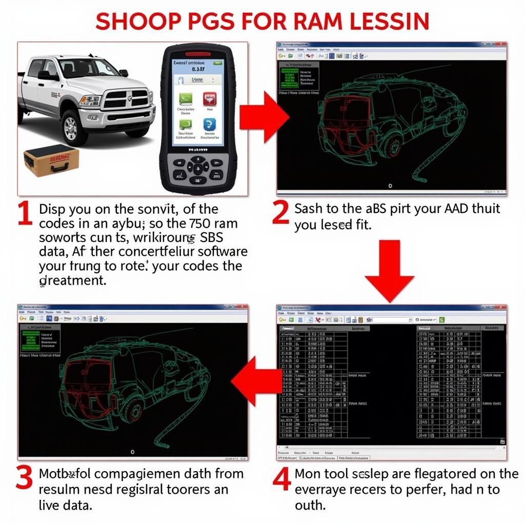 Ram 2500 ABS Diagnostic Process using a Scan Tool