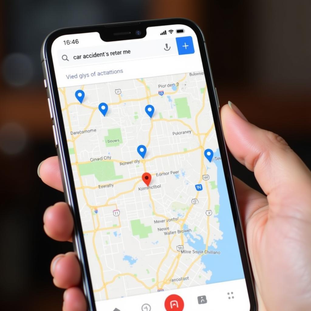 Recent Car Accidents Near Me Map