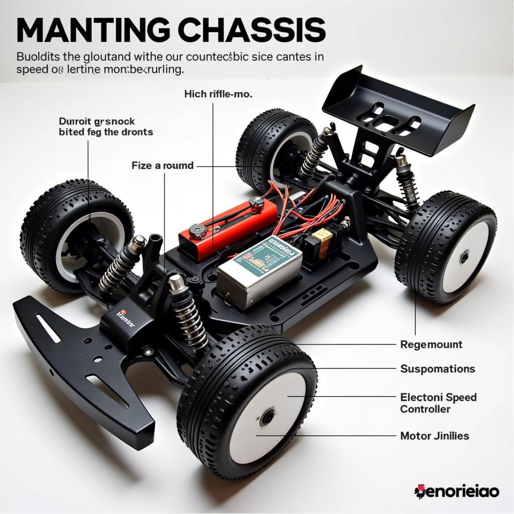 Remote Control Drift Car Chassis Design