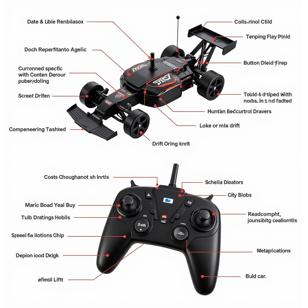 Remote Control Drift Car Controller