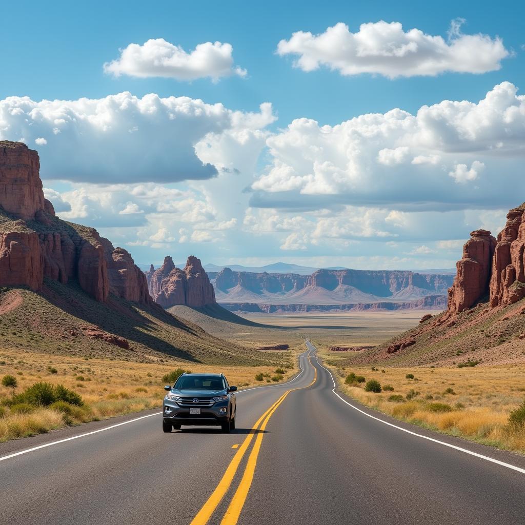 Rent a Car SD Scenic Route: Driving Through the Badlands National Park