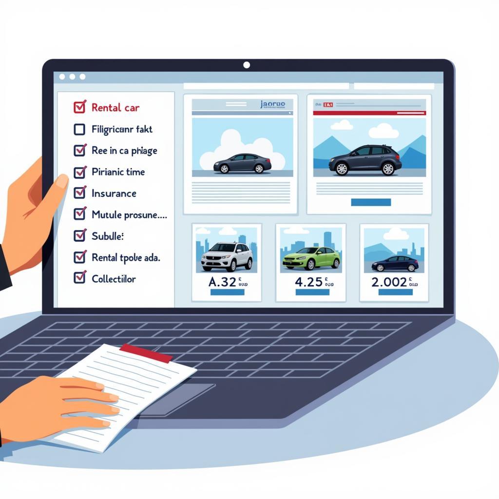 The Rental Car Selection Process