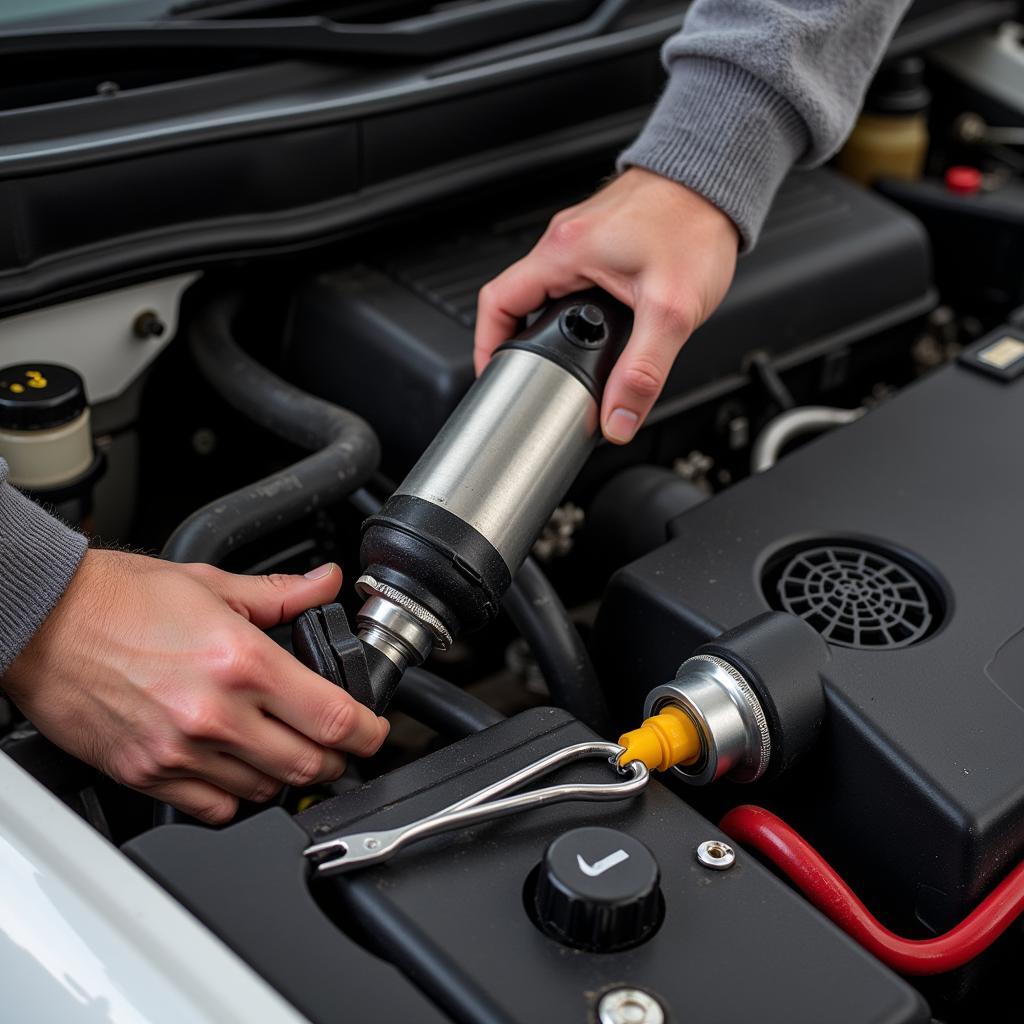 Replacing a Car's Air Pump