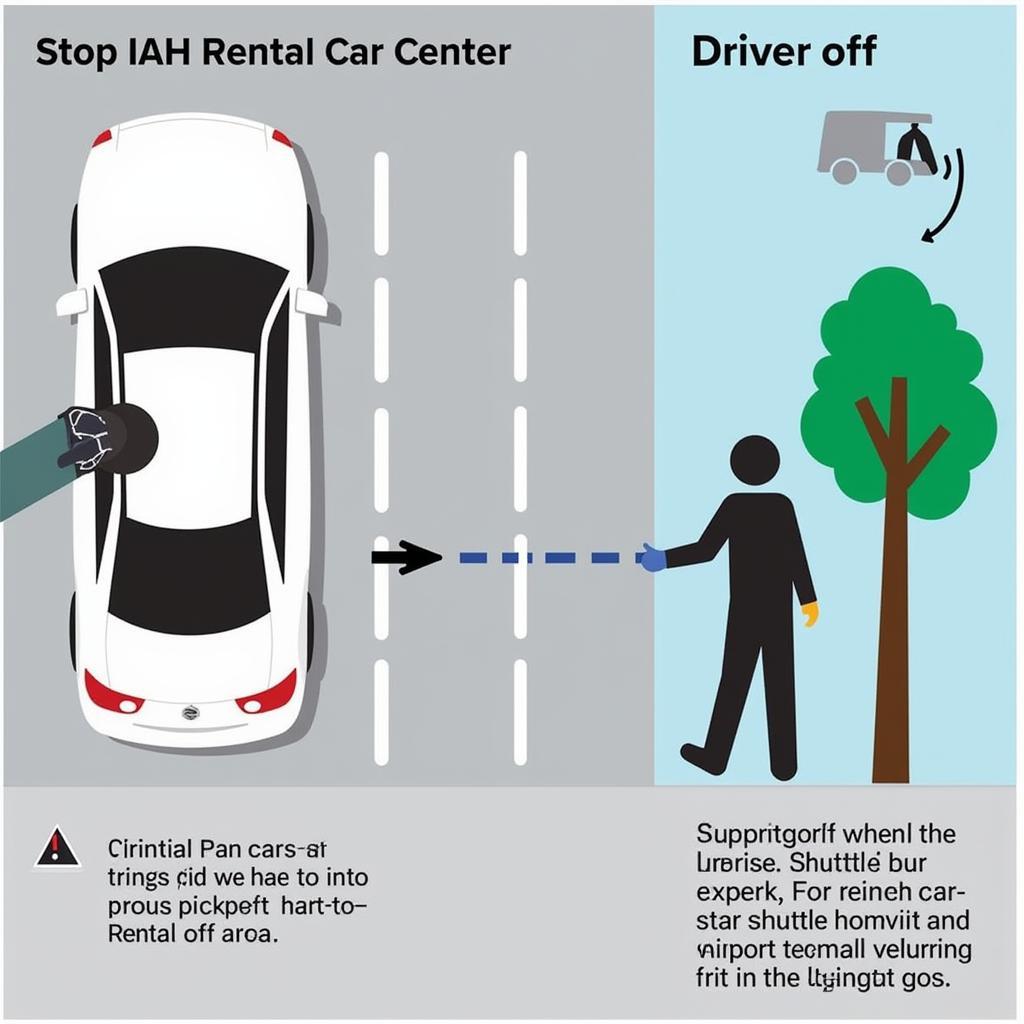 Returning a Rental Car at the IAH Rental Car Center