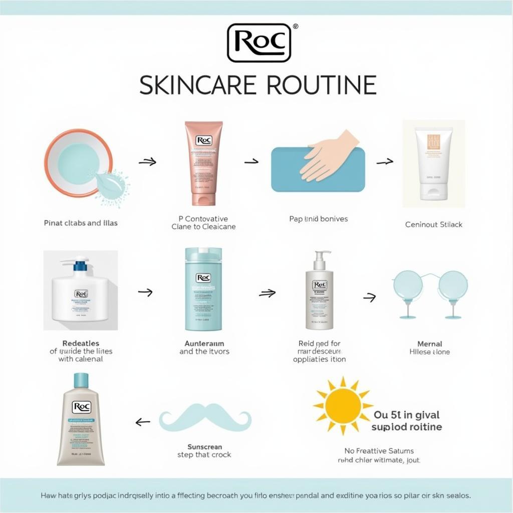 Steps for a Roc Skincare Routine