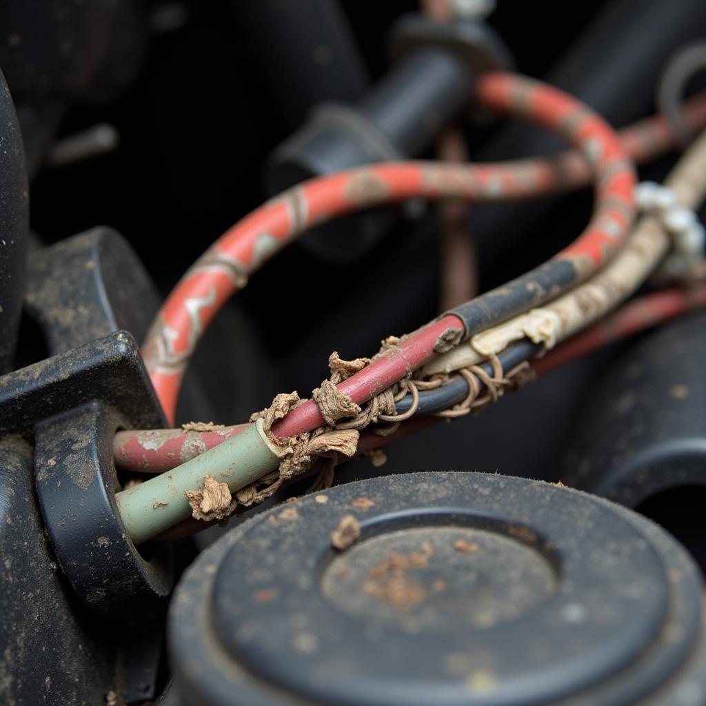 Rodent Damage to Car Wiring