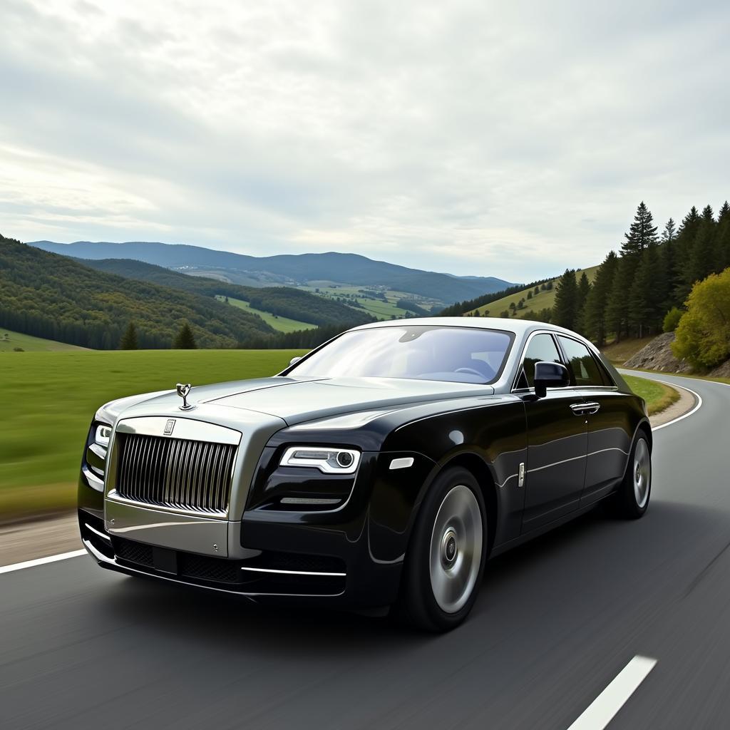 Rolls Royce On The Road - A Symbol of Prestige and Power