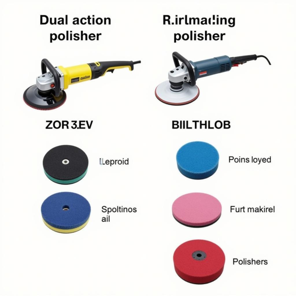 Rotary and Dual-Action Car Polishers