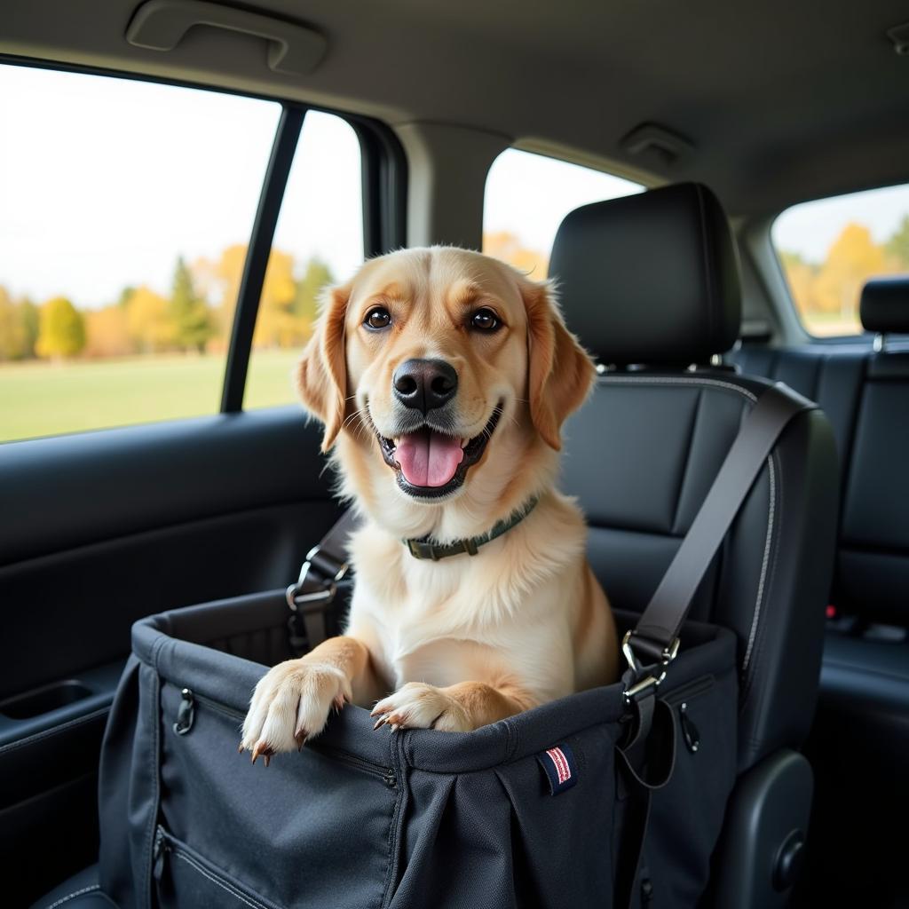 Safe Dog Car Travel with a Car Seat