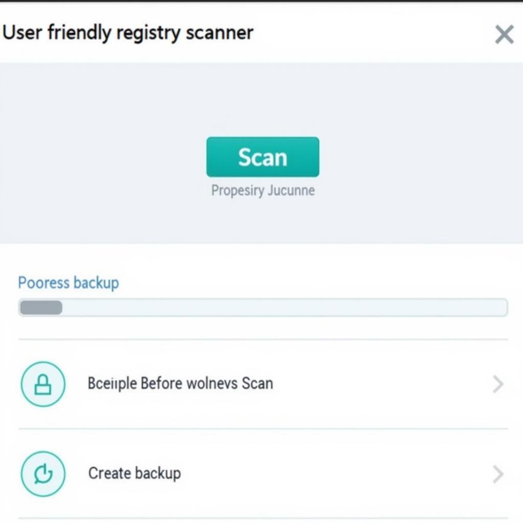 Safe Registry Scanner Interface