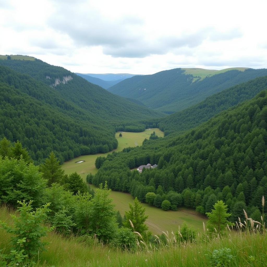 Natural Landscape of Saint-Laurent-des-Autels