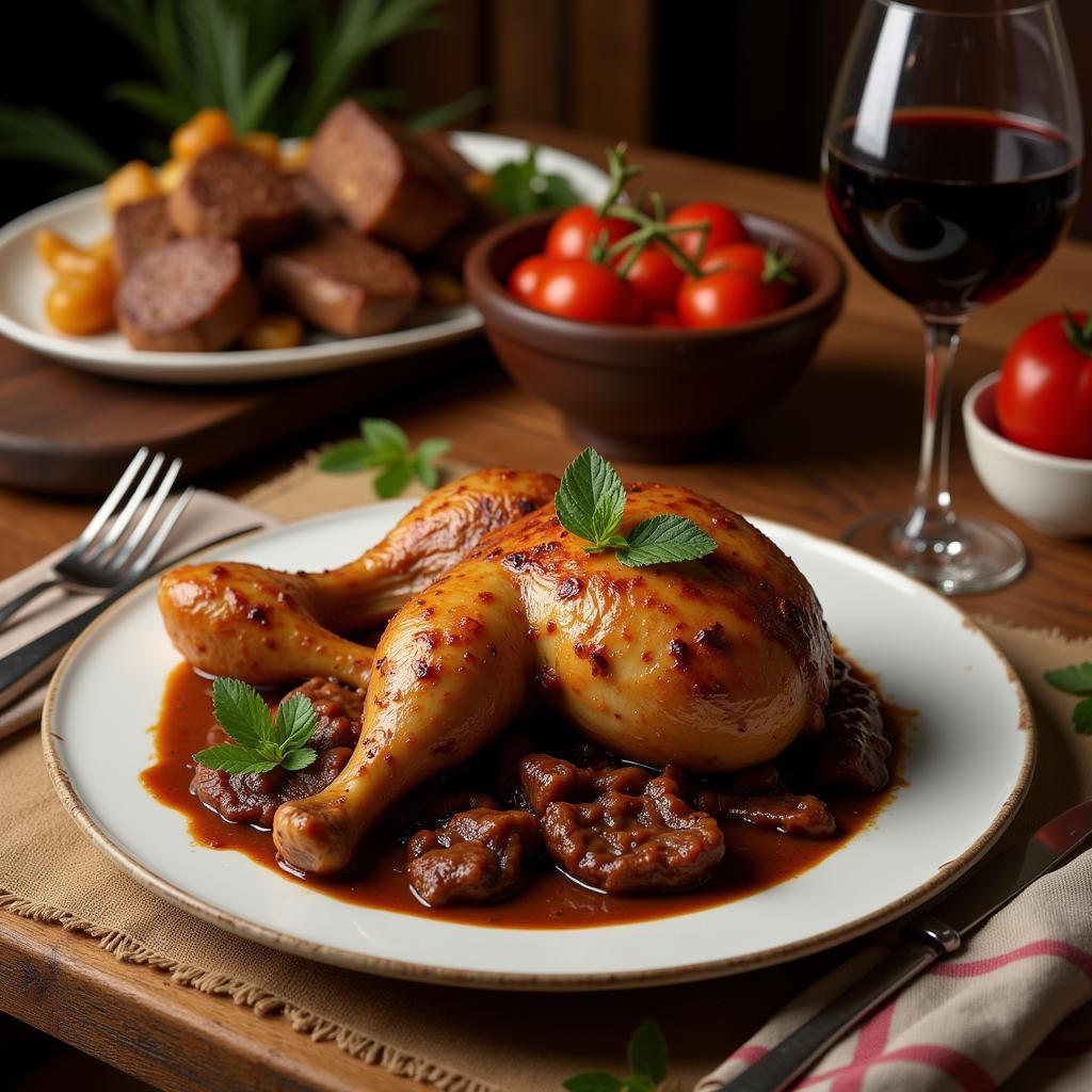 Traditional French Cuisine in Saint-Laurent-des-Autels