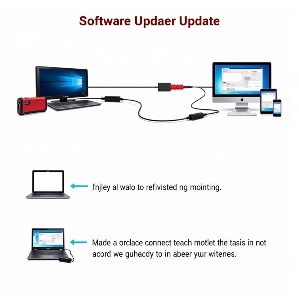 Scan Tool Update Process: Connecting to Computer via USB