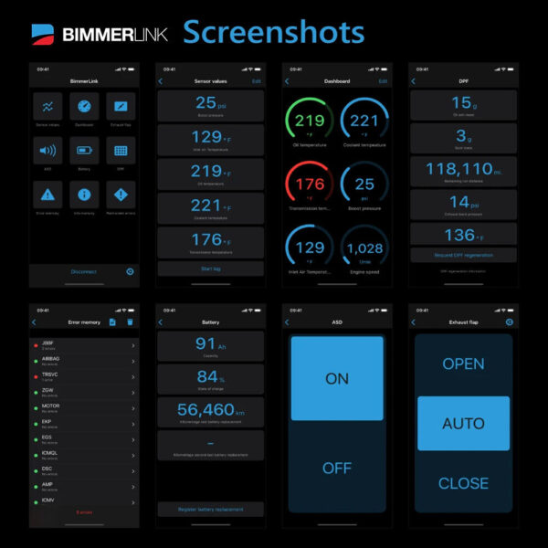 Scanner wifi Bluetooth 4.0 OBD2 OBD 2 Car Diagnostic Auto Scan Tool Bimmercode - Image 6