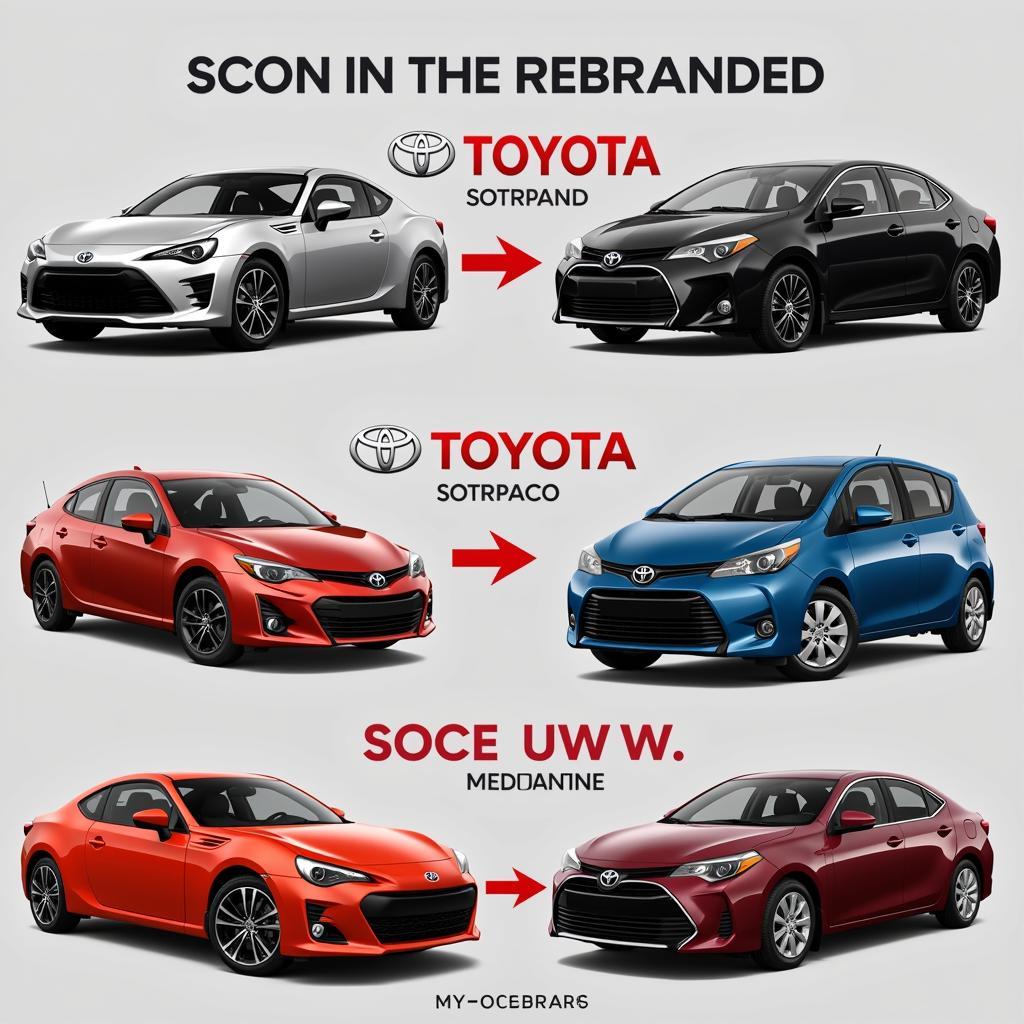 Scion Models Rebranded as Toyotas