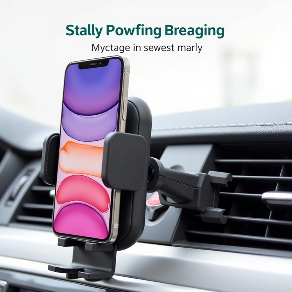 Secure and Reliable Car Phone Mount