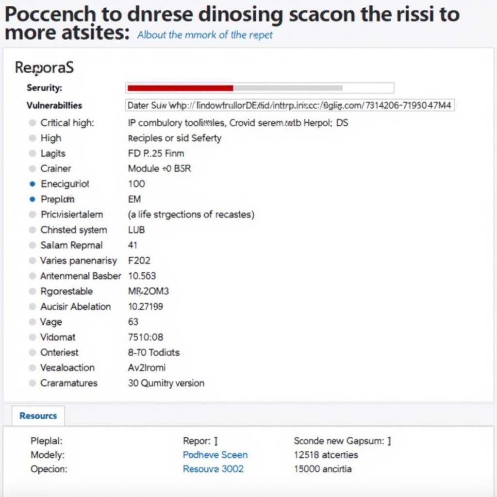 Security Scanning Tools Report