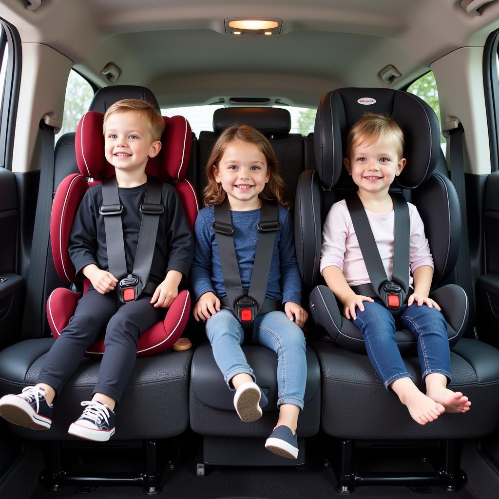 Slim Car Seats Three Across