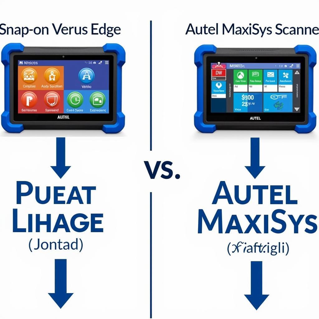 Snap-on Versus Autel User Interface Comparison